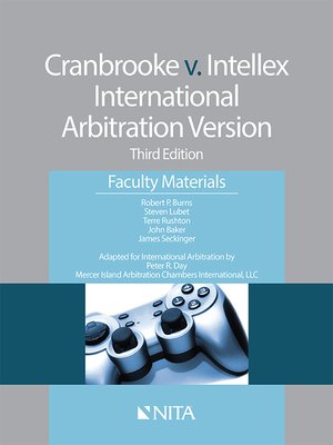cover image of Cranbrooke v. Intellex, International Arbitration Version